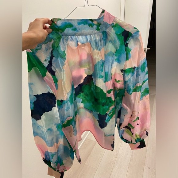 NWT Stine Goya Eddy Clouds Blouse - Picture 2 of 4